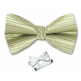 Olive Pre Tied Bow Tie 