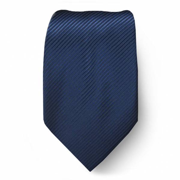 Navy Solid Tie Regular