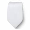 Pure White Solid Tie Regular