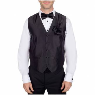Vest Bow Tie  Hanky 