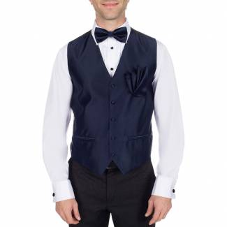 Vest Bow Tie  Hanky 