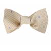 Self Tie Bow Tie Blue Self Tie