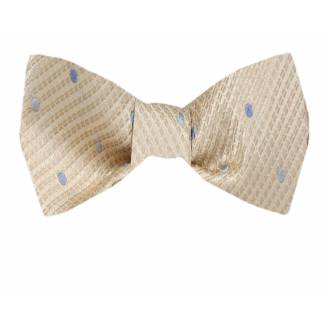 Self Tie Bow Tie Blue Self Tie