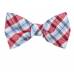 Self Tie Bow Tie Blue Self Tie