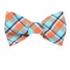 Self Tie Bow Tie Blue Self Tie