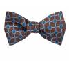 Self Tie Bow Tie Blue Self Tie