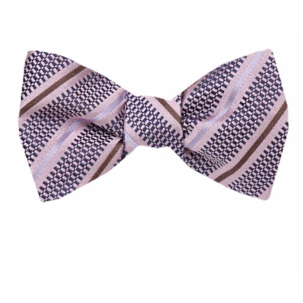 Self Tie Bow Tie Blue Self Tie