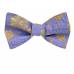 Self Tie Bow Tie Blue Self Tie