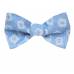 Self Tie Bow Tie Blue Self Tie