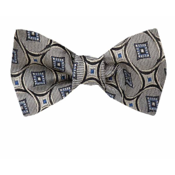 Self Tie Bow Tie Blue Self Tie