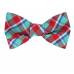 Self Tie Bow Tie Blue Self Tie