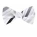 Self Tie Bow Tie Blue Self Tie