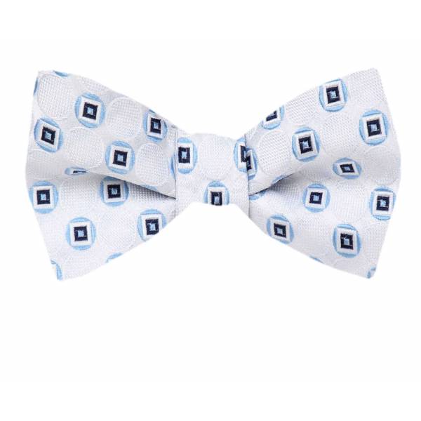 Self Tie Bow Tie Blue Self Tie