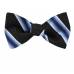 Self Tie Bow Tie Blue Self Tie