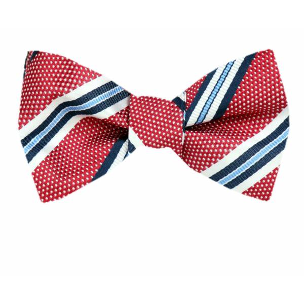 Silk Self Tie Bow Tie Bow Ties - Self Tie