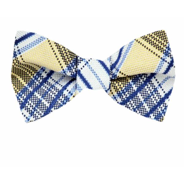 Silk Self Tie Bow Tie Bow Ties - Self Tie