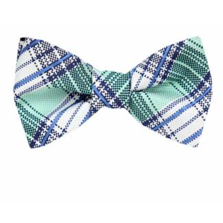 Silk Self Tie Bow Tie Bow Ties - Self Tie