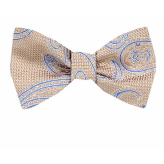 Silk Self Tie Bow Tie Bow Ties - Self Tie