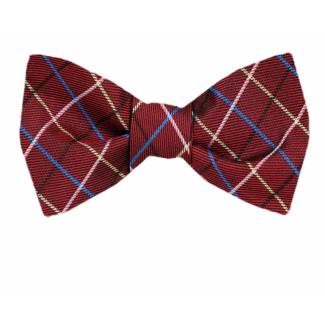 Silk Self Tie Bow Tie Bow Ties - Self Tie