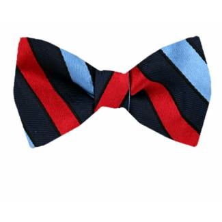 Silk Self Tie Bow Tie Bow Ties - Self Tie