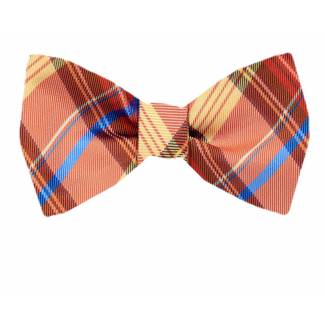 Silk Self Tie Bow Tie Bow Ties - Self Tie