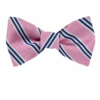 Silk Self Tie Bow Tie Bow Ties - Self Tie