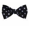 Silk Self Tie Bow Tie Bow Ties - Self Tie