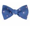 Silk Self Tie Bow Tie Bow Ties - Self Tie