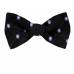 Silk Self Tie Bow Tie Bow Ties - Self Tie