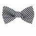 Silk Self Tie Bow Tie Bow Ties - Self Tie