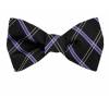 Silk Self Tie Bow Tie Bow Ties - Self Tie