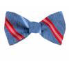 Silk Self Tie Bow Tie Bow Ties - Self Tie