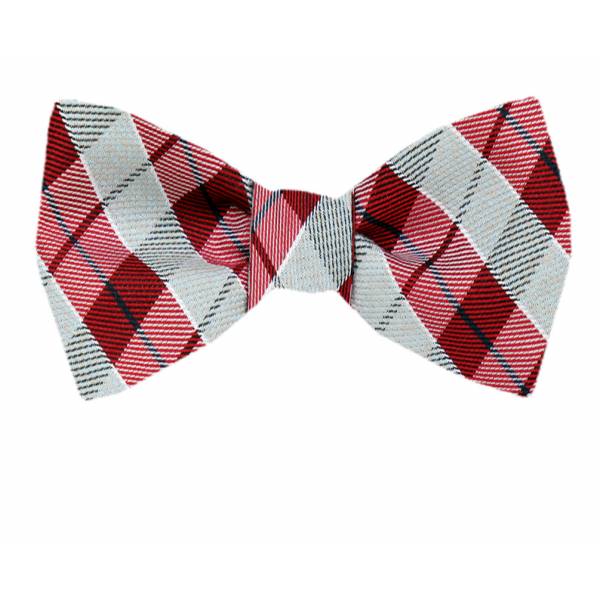 Silk Self Tie Bow Tie Bow Ties - Self Tie