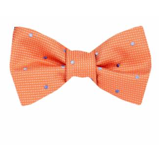 Silk Self Tie Bow Tie Bow Ties - Self Tie