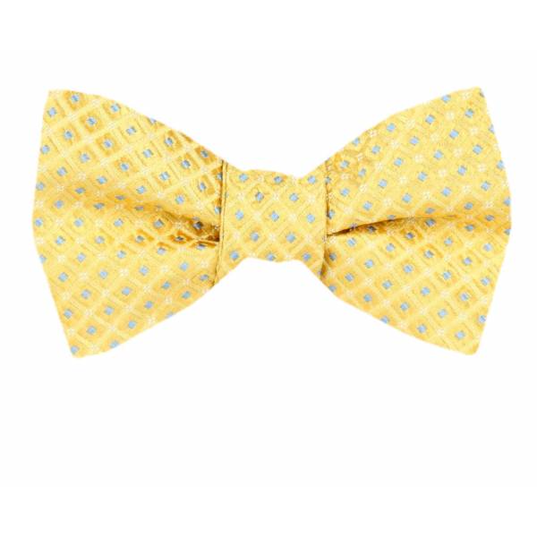 Silk Self Tie Bow Tie Bow Ties - Self Tie