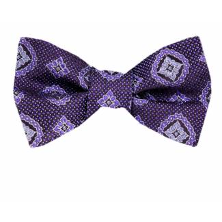 Silk Self Tie Bow Tie Bow Ties - Self Tie