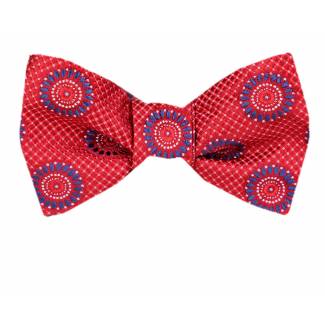 Silk Self Tie Bow Tie Bow Ties - Self Tie