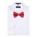 Silk Self Tie Bow Tie Bow Ties - Self Tie