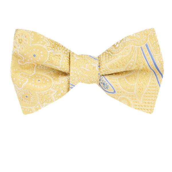 Silk Self Tie Bow Tie Bow Ties - Self Tie