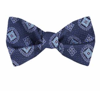 Silk Self Tie Bow Tie Bow Ties - Self Tie