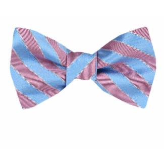 Silk Self Tie Bow Tie Bow Ties - Self Tie