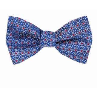 Silk Self Tie Bow Tie Bow Ties - Self Tie