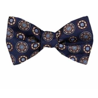 Silk Self Tie Bow Tie Bow Ties - Self Tie