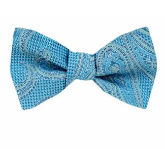 Silk Self Tie Bow Tie Bow Ties - Self Tie