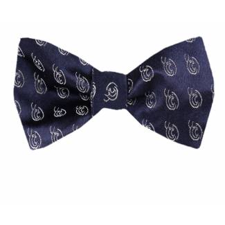 Silk Self Tie Bow Tie Bow Ties - Self Tie