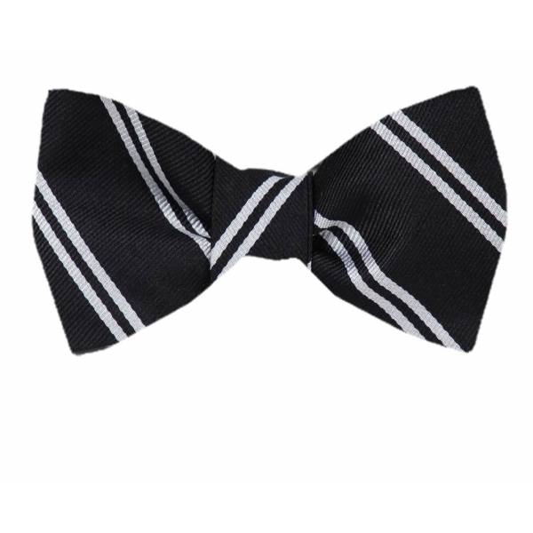 Silk Self Tie Bow Tie Bow Ties - Self Tie