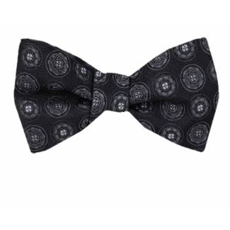 Silk Self Tie Bow Tie Bow Ties - Self Tie