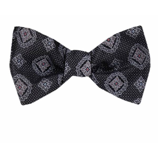 Silk Self Tie Bow Tie Bow Ties - Self Tie