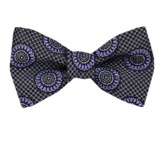 Silk Self Tie Bow Tie Bow Ties - Self Tie