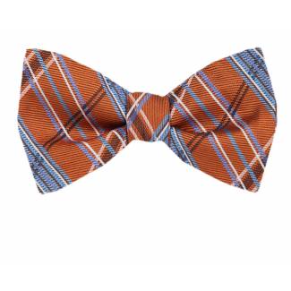 Silk Self Tie Bow Tie Bow Ties - Self Tie